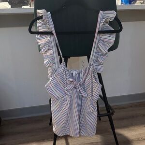 Ella Moss Multicolor Striped Top